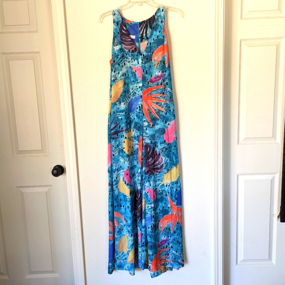 Anthropologie Pacific Jumpsuit by Christina Economou Wide Leg Sleeveless… - Picture 2 of 16